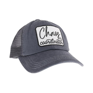 High Ponytail Ball Cap - Chaos Coordinator