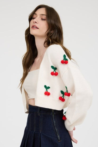 Sweet as Cherries Cardigan