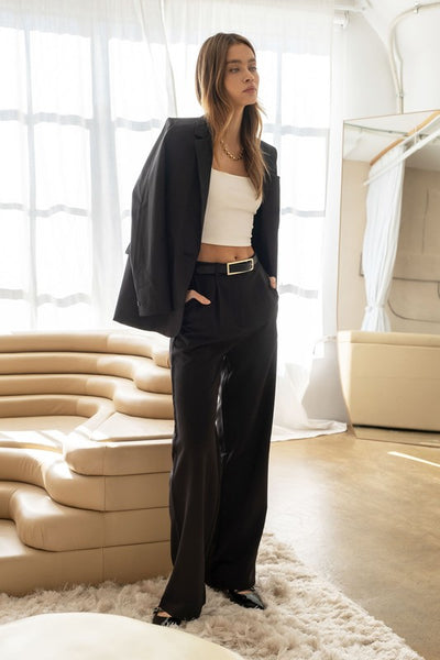 Classic Black Blazer