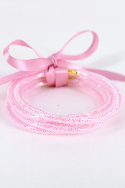 Confetti Tube Bracelet (Set of 5)