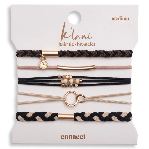 Hair Tie Bracelets - Connect