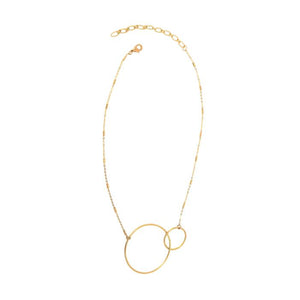 Double Hoop Necklace