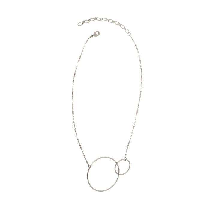 Double Hoop Necklace