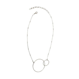 Double Hoop Necklace