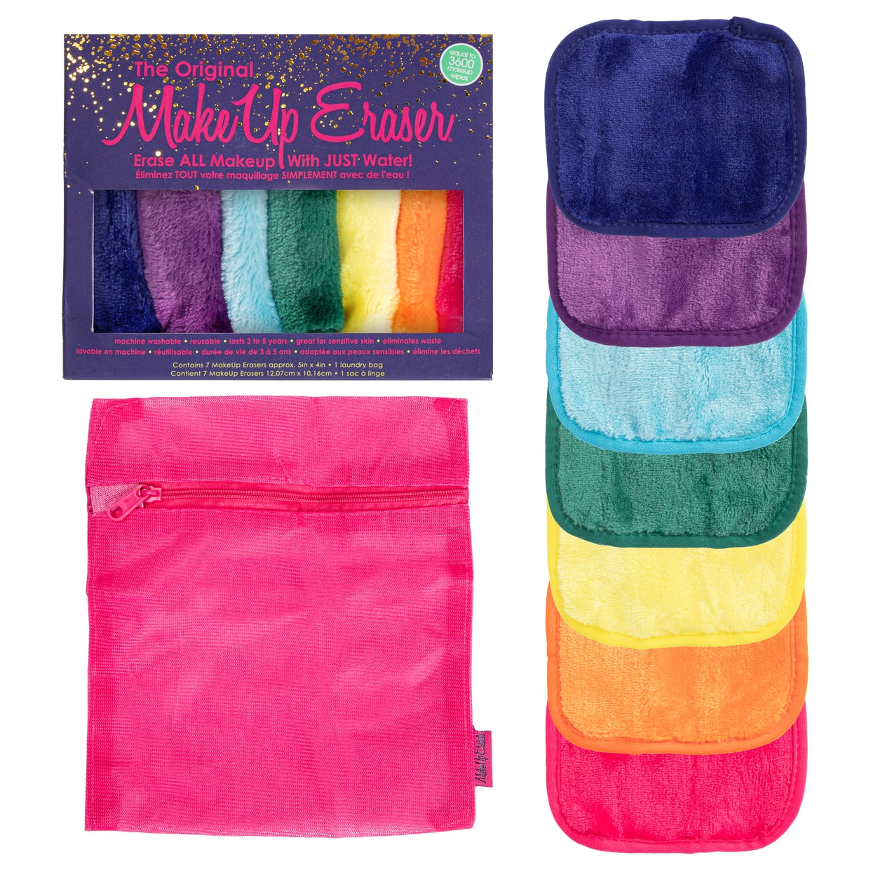 Makeup Eraser - Rainbow 7 Day Set