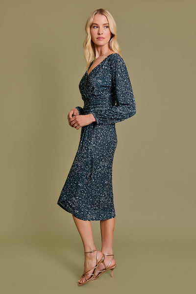 Faux Wrap Dress