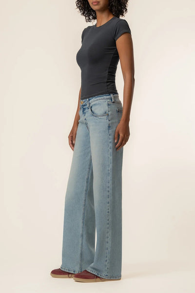 Kut from the Kloth - Selena Baggy Low Rise Jeans (Enthusiastic)