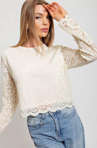 Lillian Lace Top