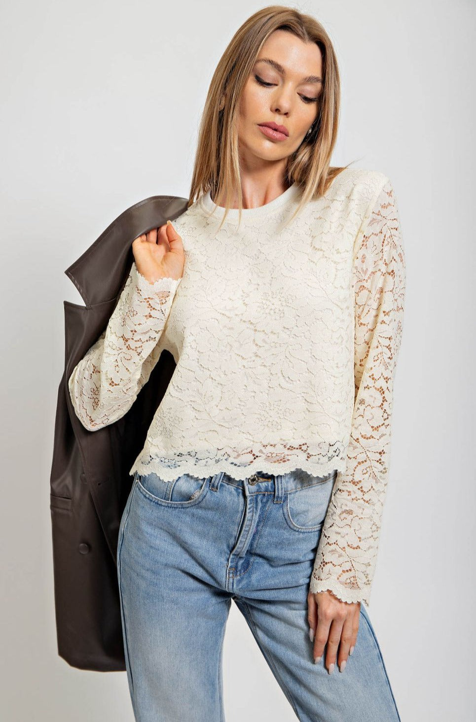 Lillian Lace Top