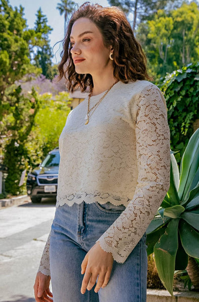 Lillian Lace Top