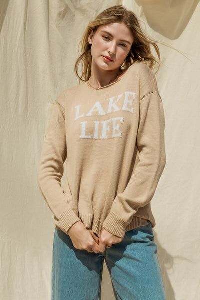"Lake Life" Lightweight Sweater
