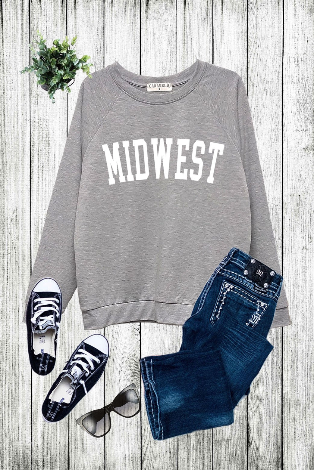 "Midwest" Pullover