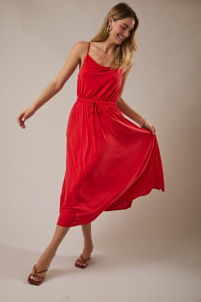 Scarlet Grace Midi Dress