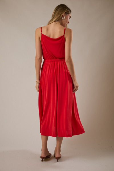 Scarlet Grace Midi Dress