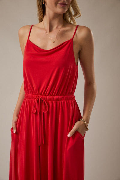 Scarlet Grace Midi Dress