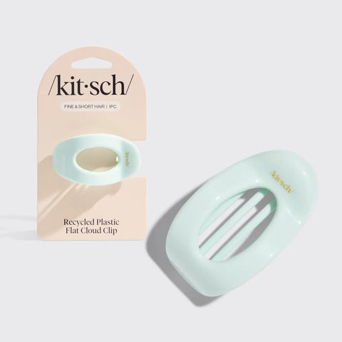 Small Flat Cloud Clip - Sage Leaf