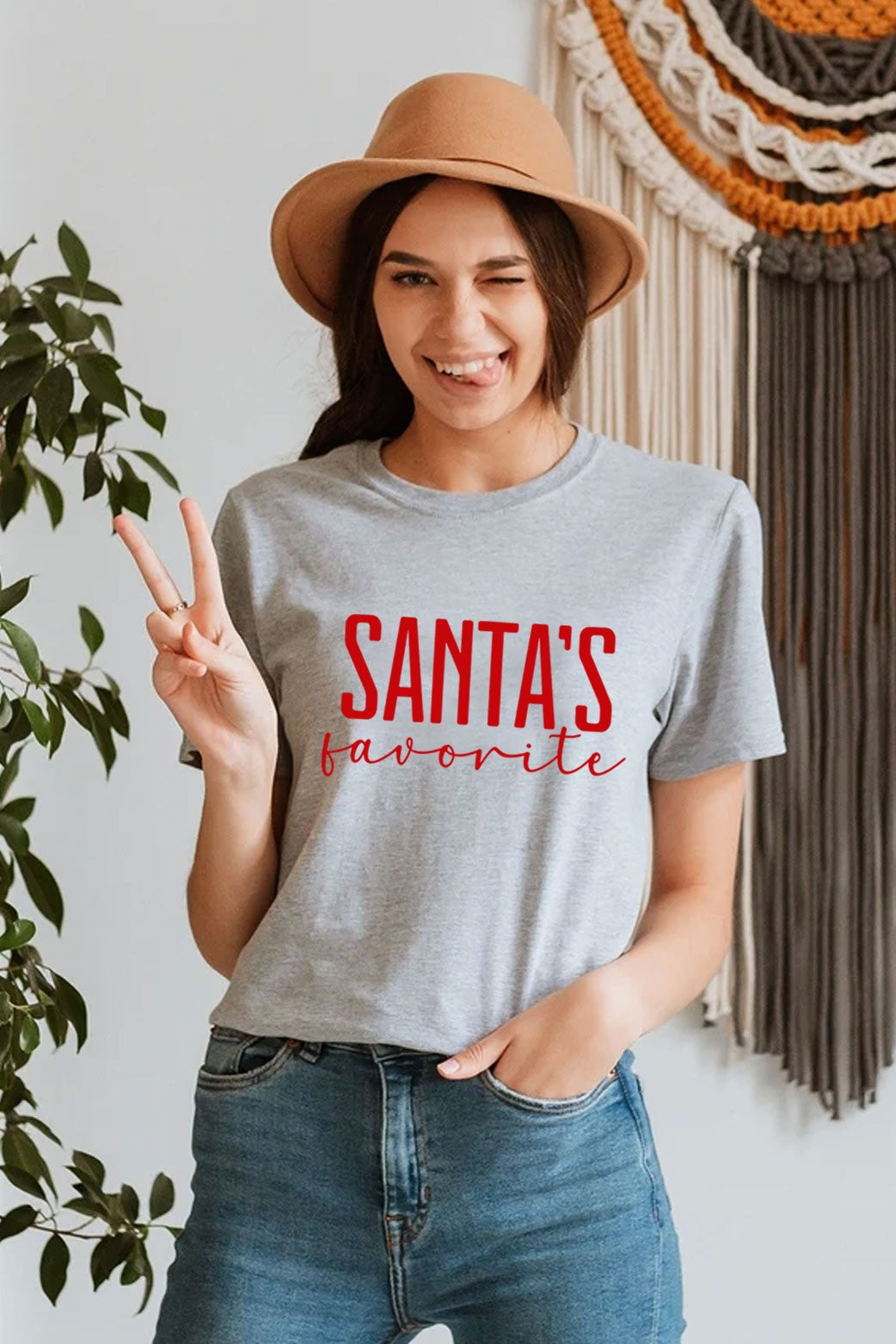 "Santa's Favorite" Graphic Tee