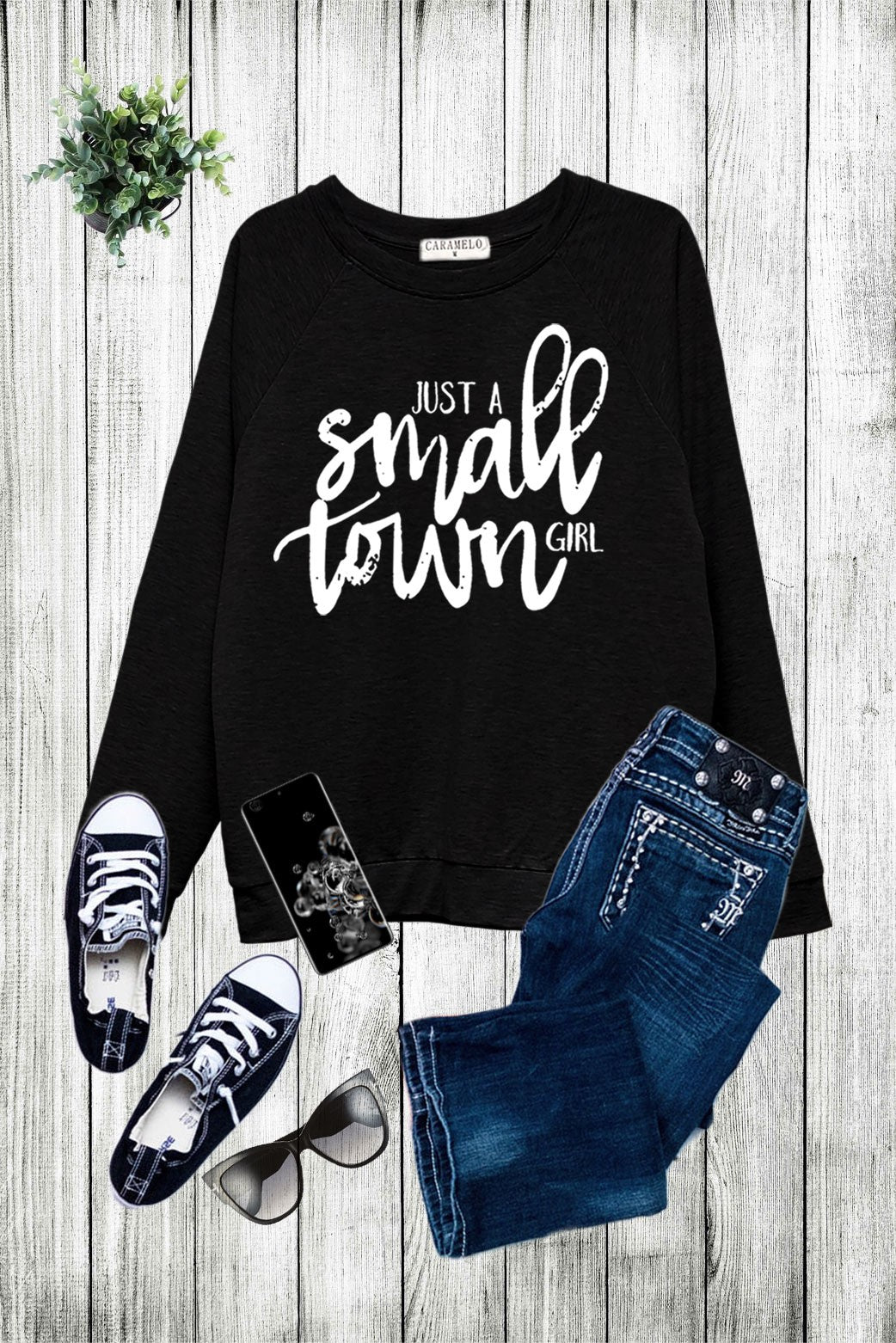 "Small Town Girl" Pullover
