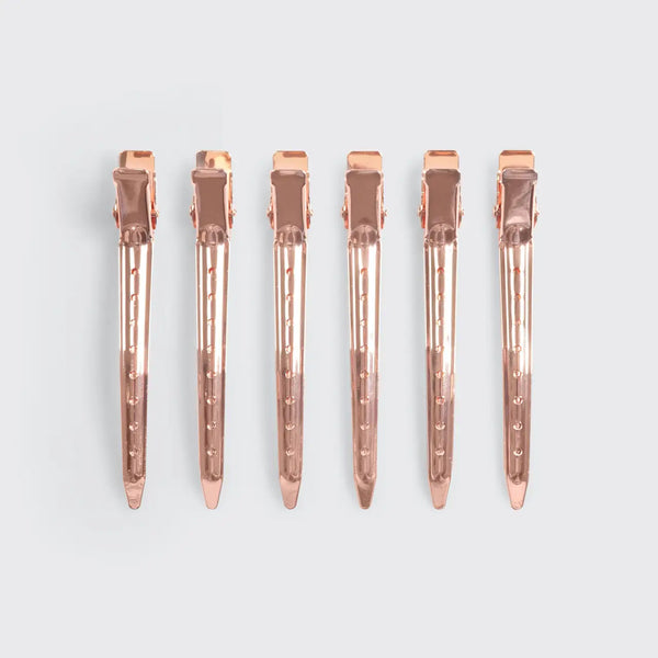 Rose Gold Styling Clips