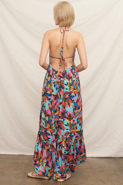 Laguna Halter Maxi Dress