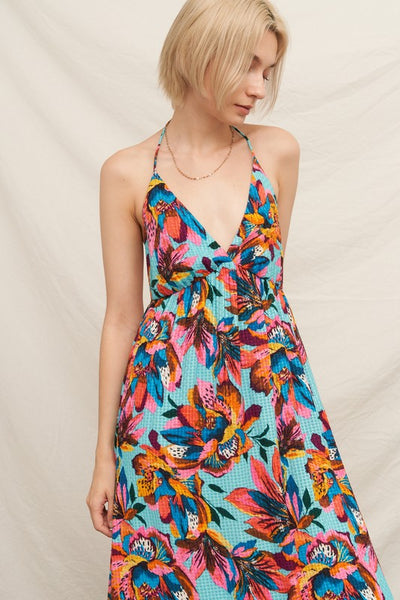 Laguna Halter Maxi Dress