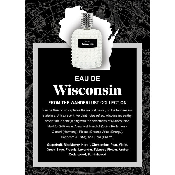 "Eau de Wisconsin" Wanderlust Perfume (.27 oz)