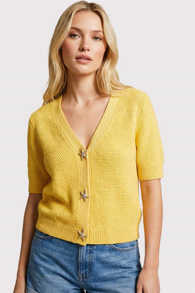 Starfish Button Cardigan