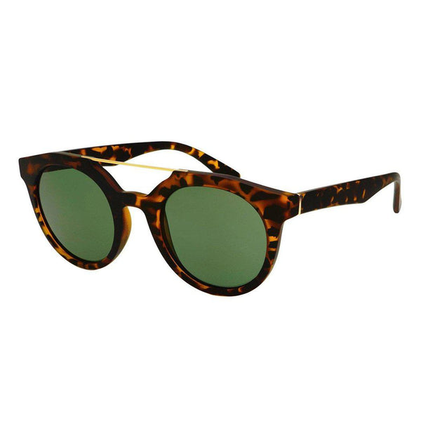 Collins Matte Tortoise Shell Sunglasses