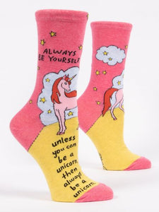Be a Unicorn - Women's Crew Socks