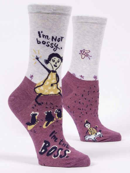 I'm Not Bossy, I'm the Boss - Women's Crew Socks