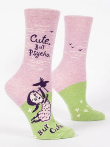 Cute, But Psycho - Women's Crew Socks