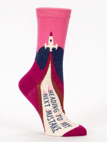 Next Mistake - Women's Crew Socks