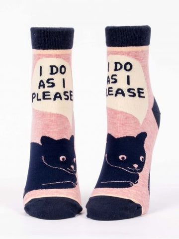 I Do As I Please - Women's Ankle Socks