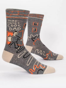 Here Comes Cool Dad - Men's Crew Socks