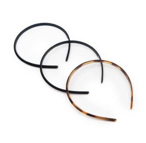 Non-Slip Headbands 3pc - Recycled Plastic