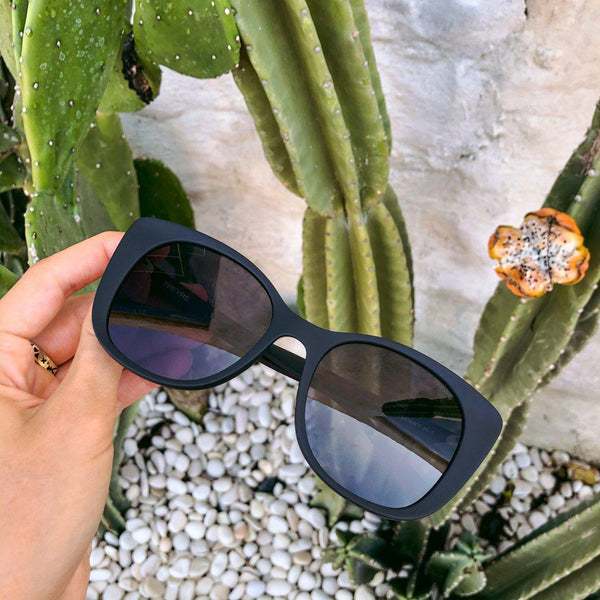 Matte Black Sunglasses