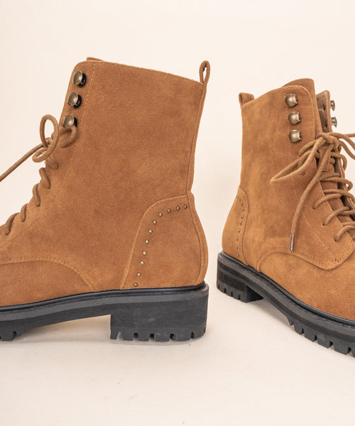 Tan Combat Boots (Weatherproof)
