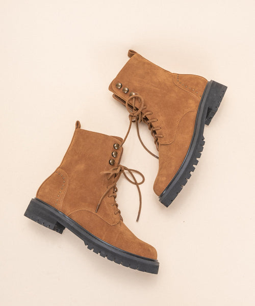 Tan Combat Boots (Weatherproof)