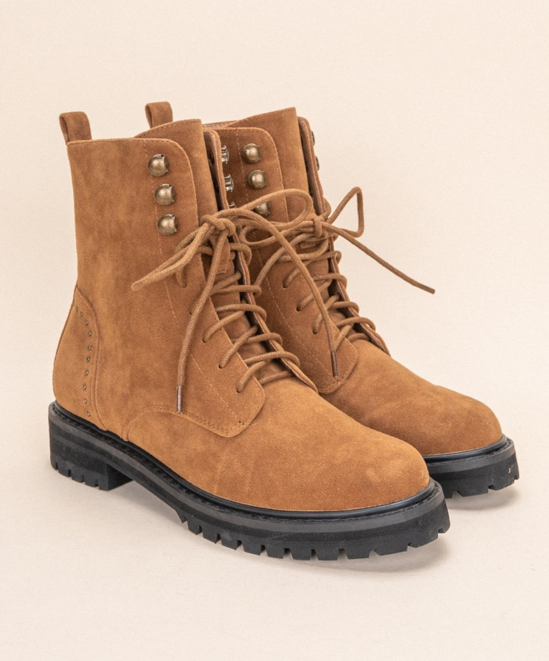 Tan Combat Boots (Weatherproof)