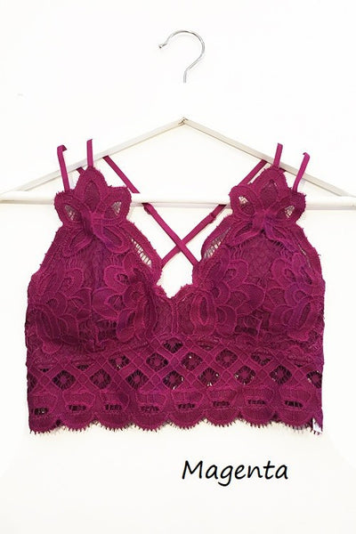 Double Strap Lace Bralette