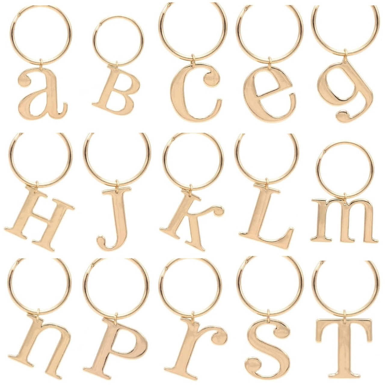 Initial Keychains