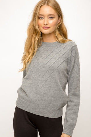 Vanessa V Front Sweater