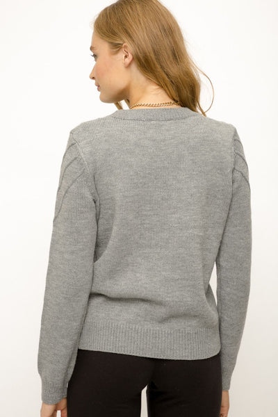 Vanessa V Front Sweater