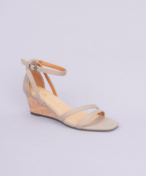 Strappy Wedge Sandal