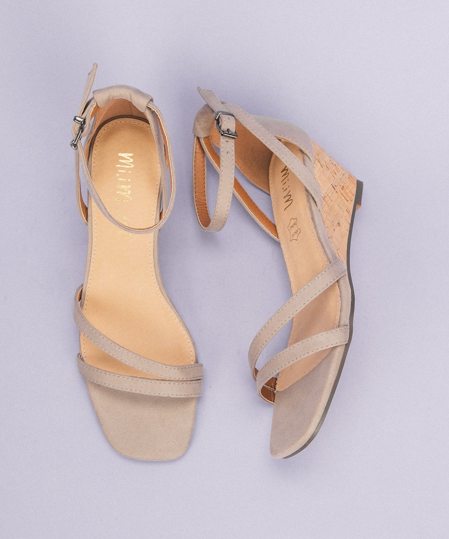 Strappy Wedge Sandal