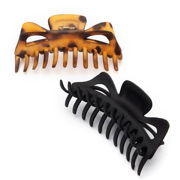 Classic Jumbo Claw Clips 2pc - Recycled Plastic