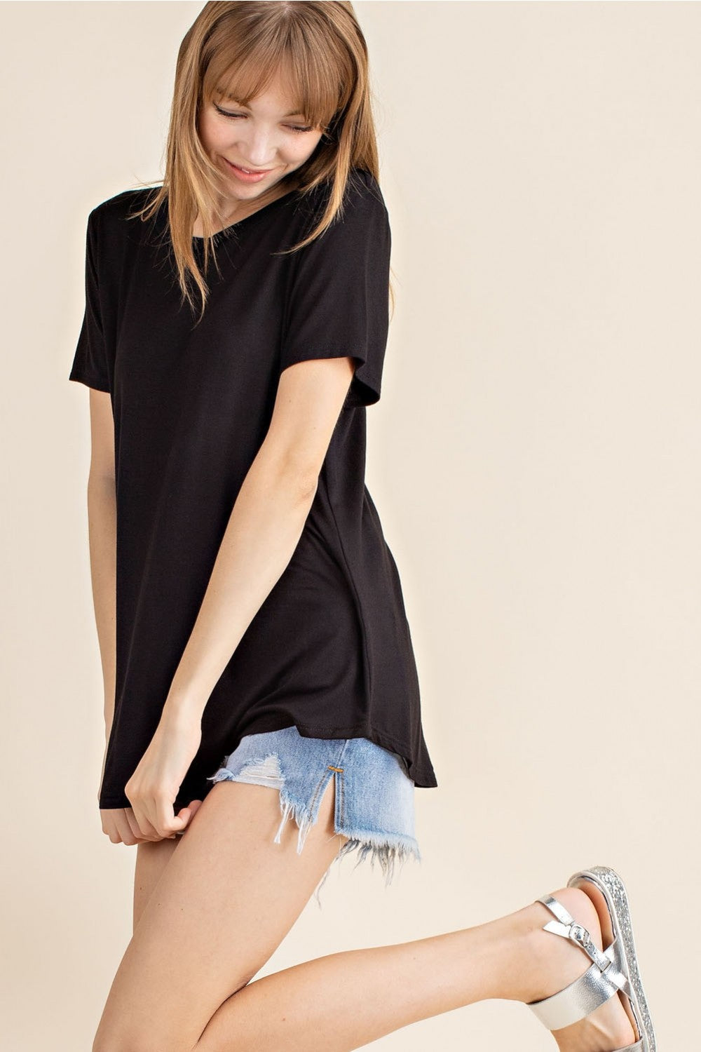 Brooklyn Bamboo Tee - Black