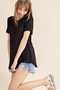 Brooklyn Bamboo Tee - Black