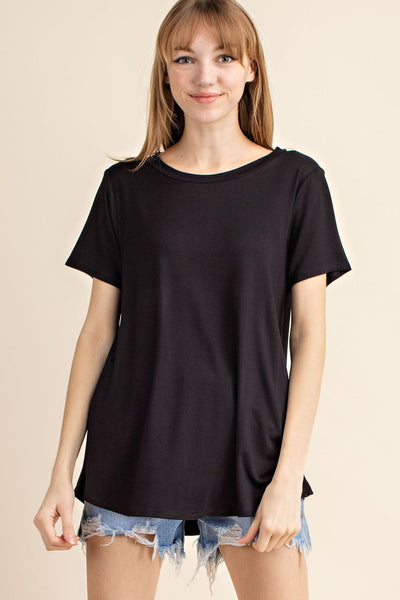 Brooklyn Bamboo Tee - Black