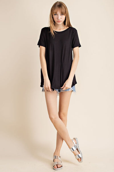 Brooklyn Bamboo Tee - Black
